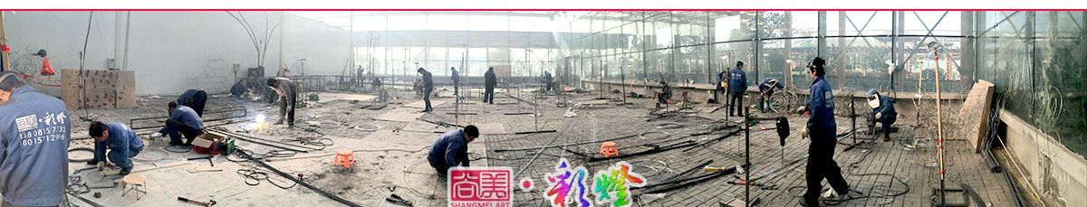 尚美彩燈車(chē)間生產(chǎn)現(xiàn)場(chǎng) 自貢尚美彩燈車(chē)間生產(chǎn)現(xiàn)場(chǎng)